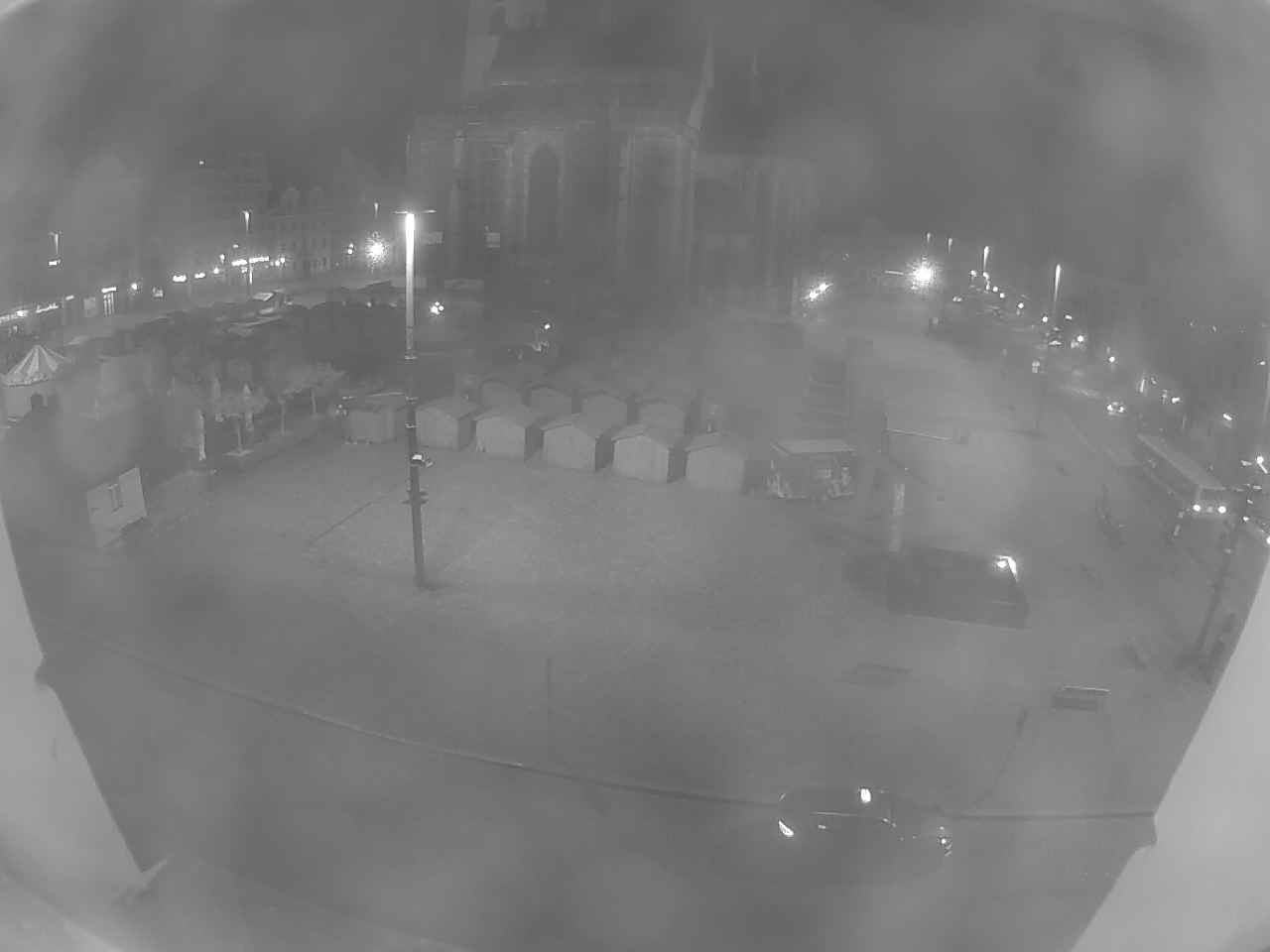 Archived image Webcam Republic Square Pilsen, Czech Republic