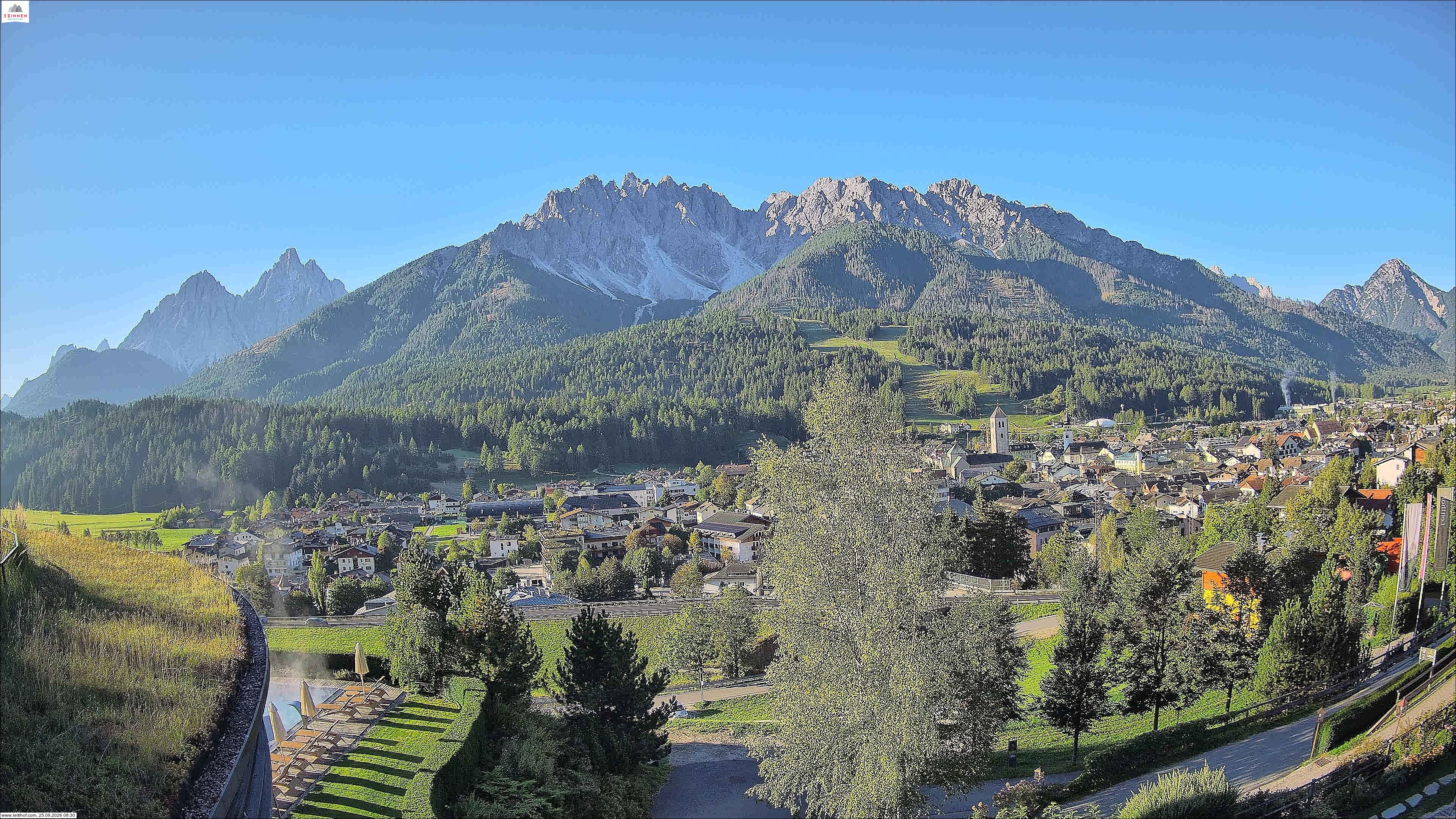 Archived image Webcam Innichen at Pustertal valley