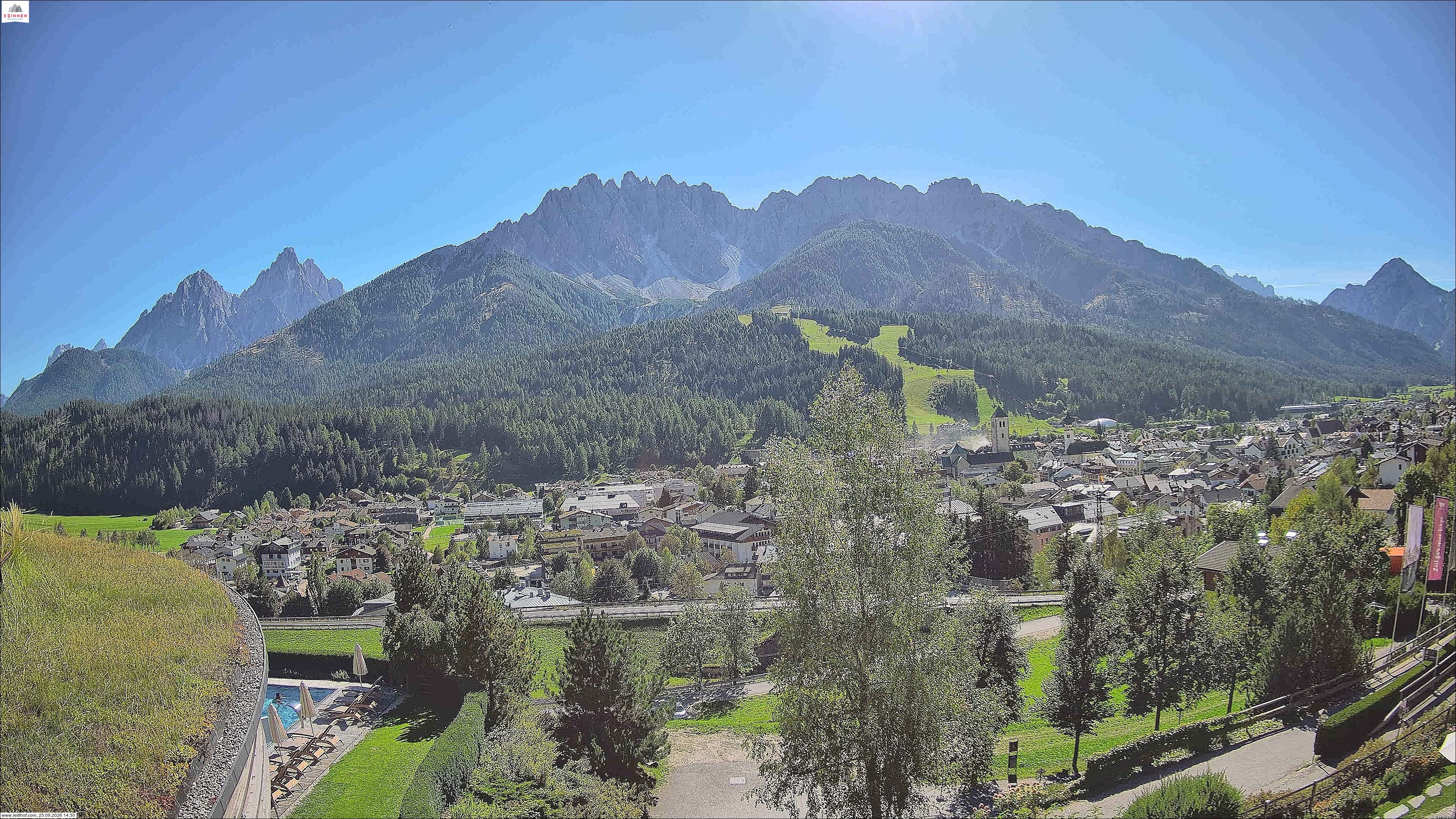 Archived image Webcam Innichen at Pustertal valley