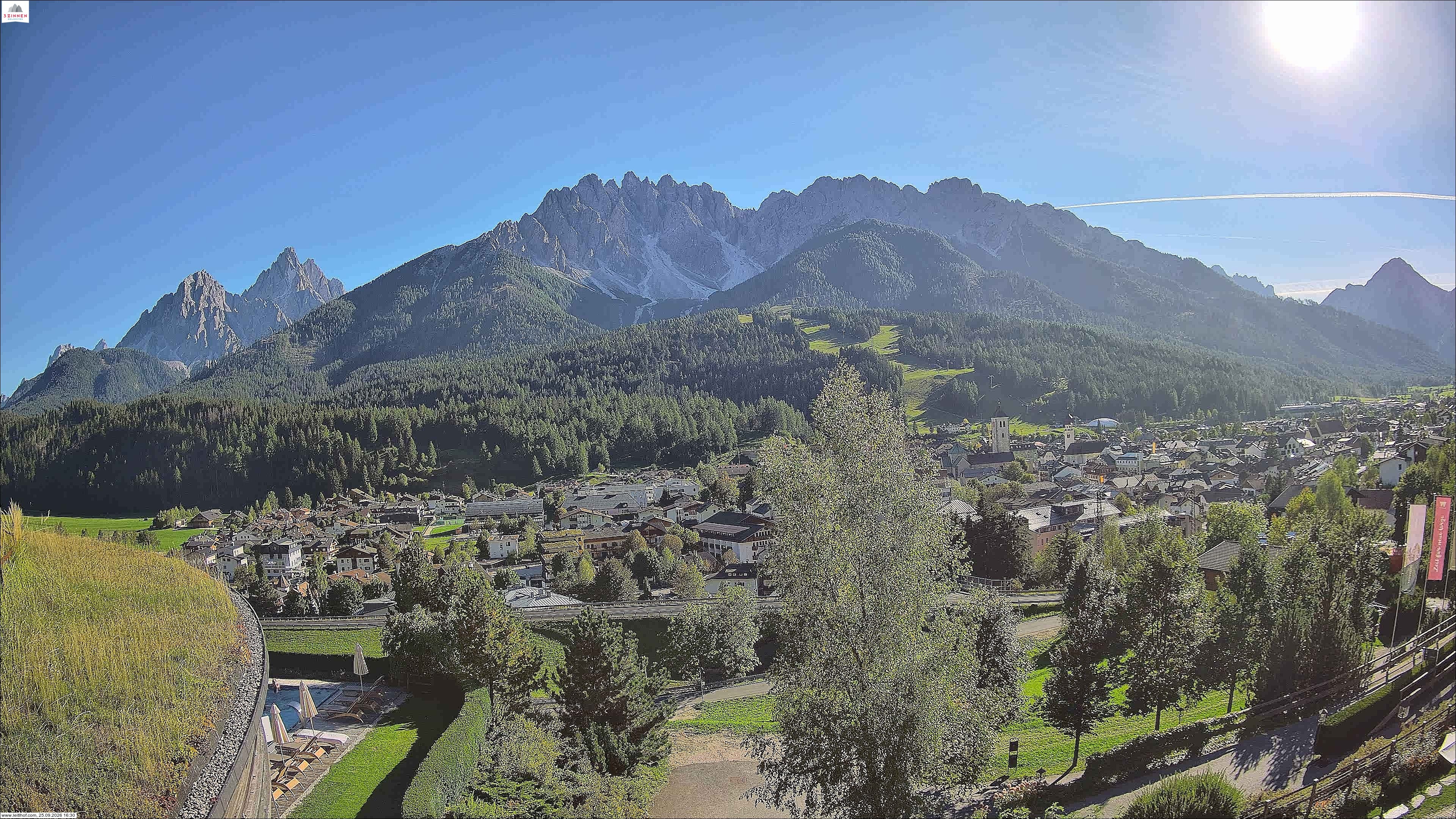 Archived image Webcam Innichen at Pustertal valley