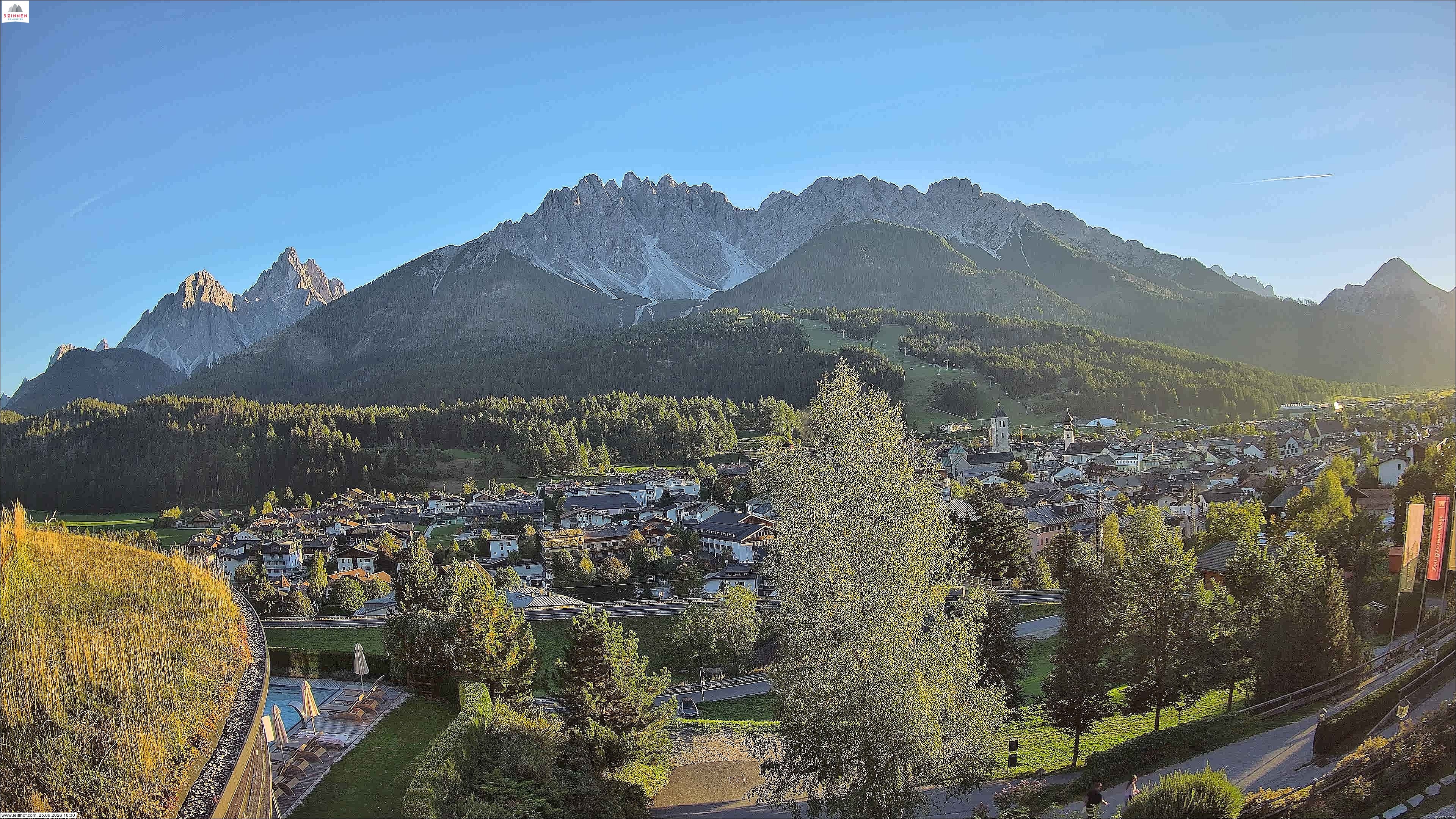 Archived image Webcam Innichen at Pustertal valley