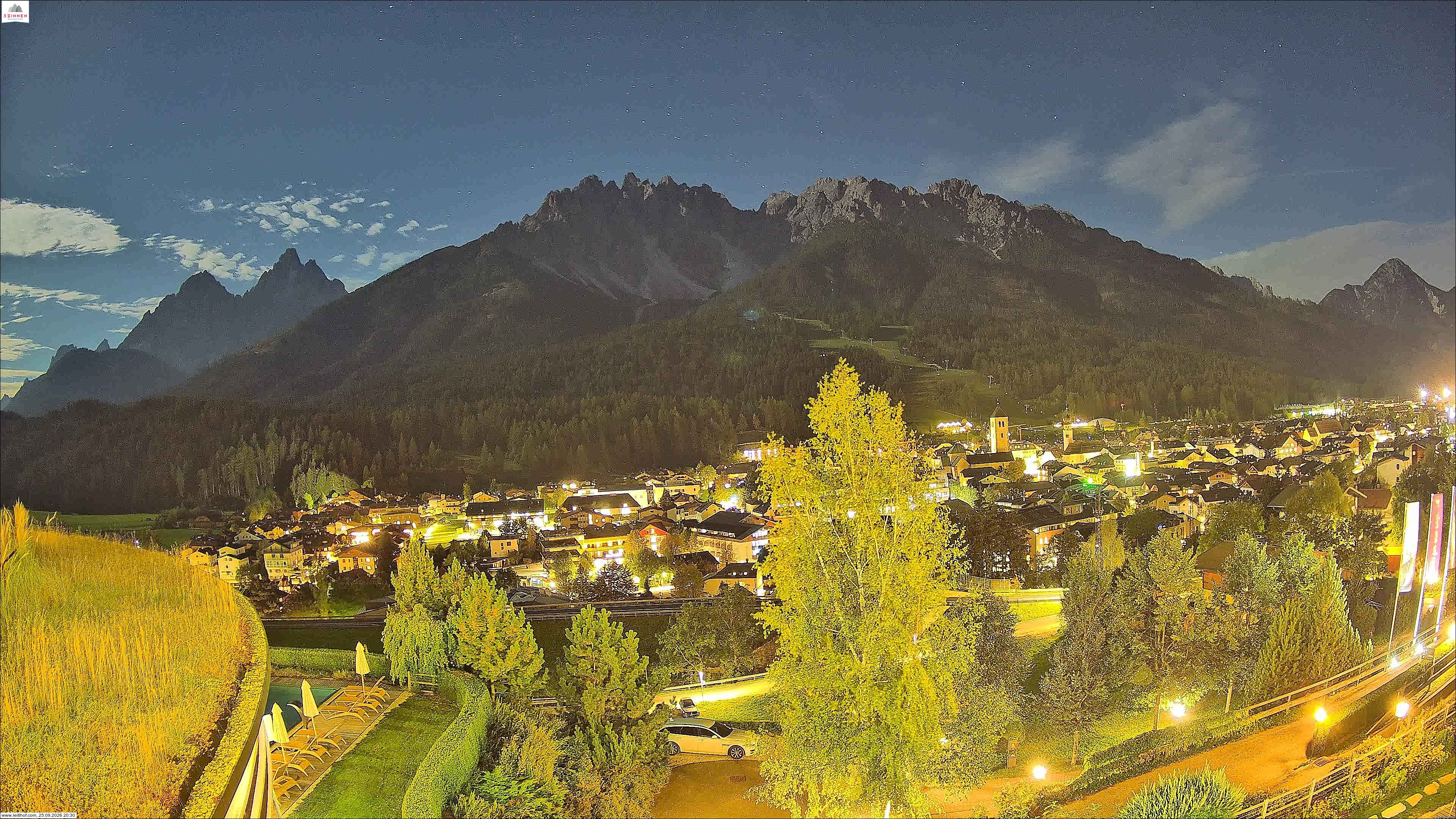 Archived image Webcam Innichen at Pustertal valley