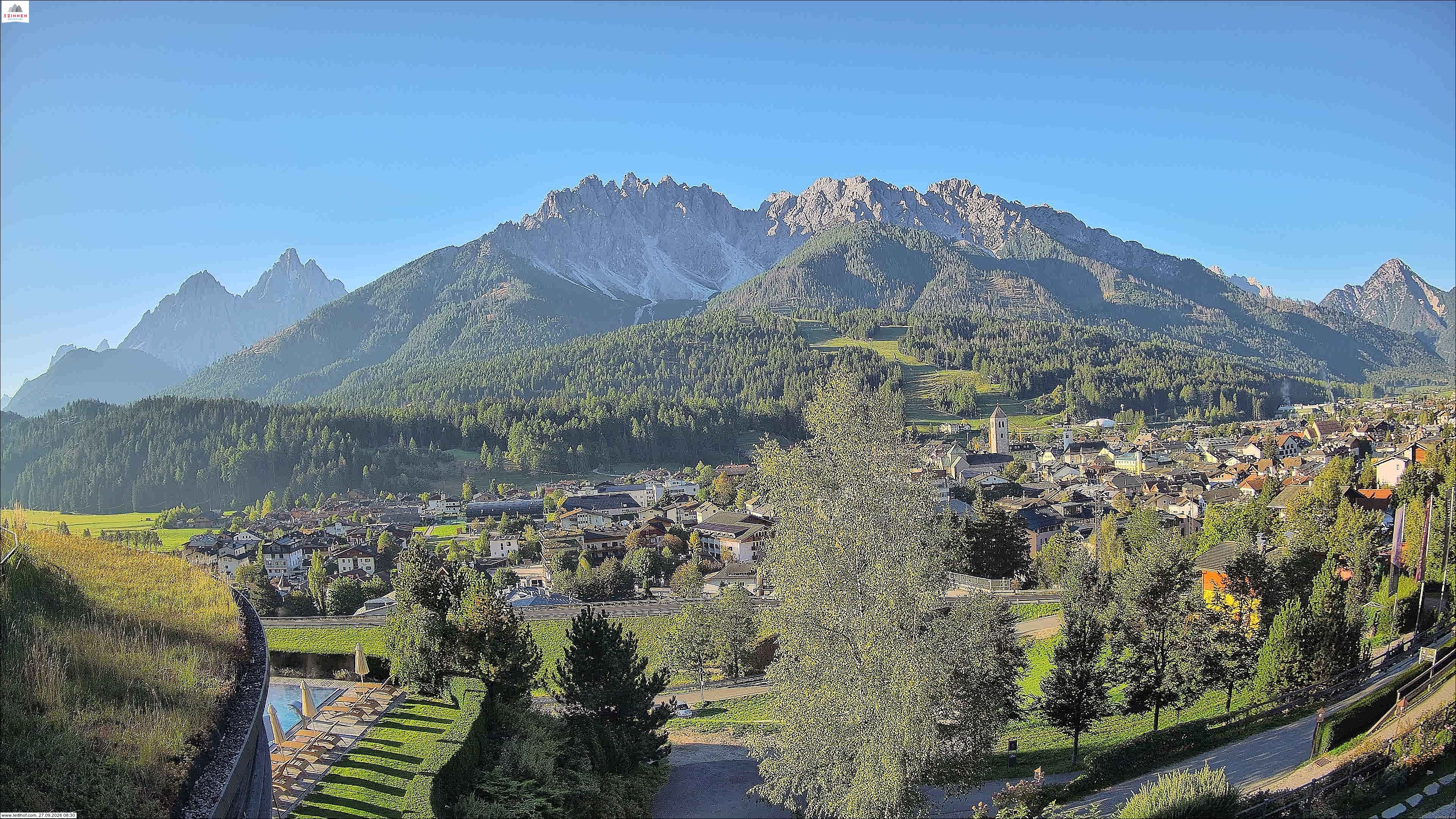 Archived image Webcam Innichen at Pustertal valley
