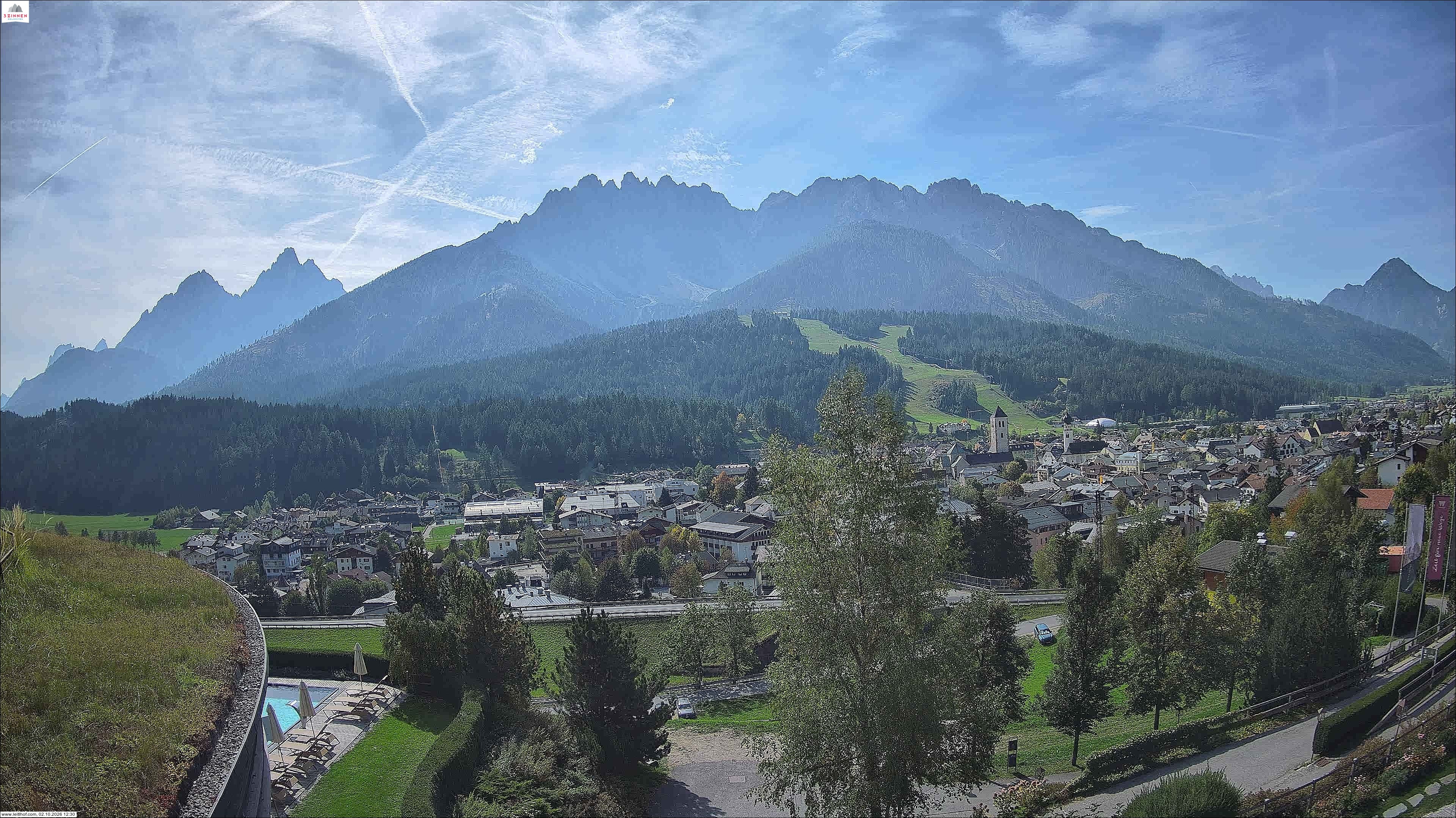 Archived image Webcam Innichen at Pustertal valley