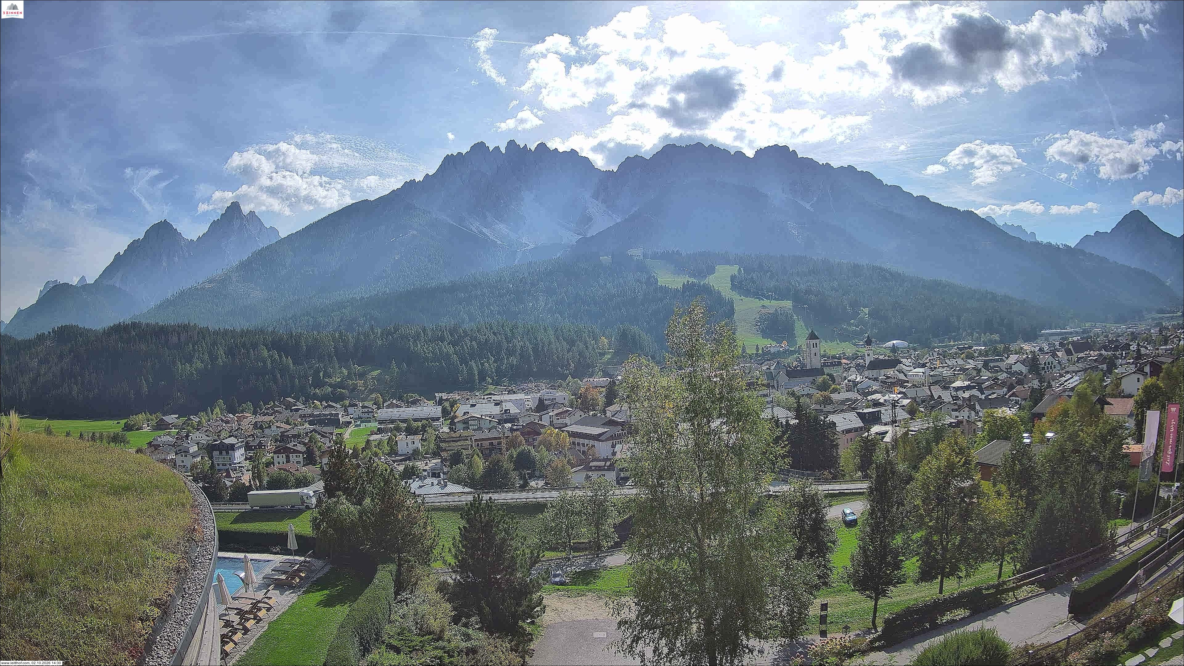 Archived image Webcam Innichen at Pustertal valley