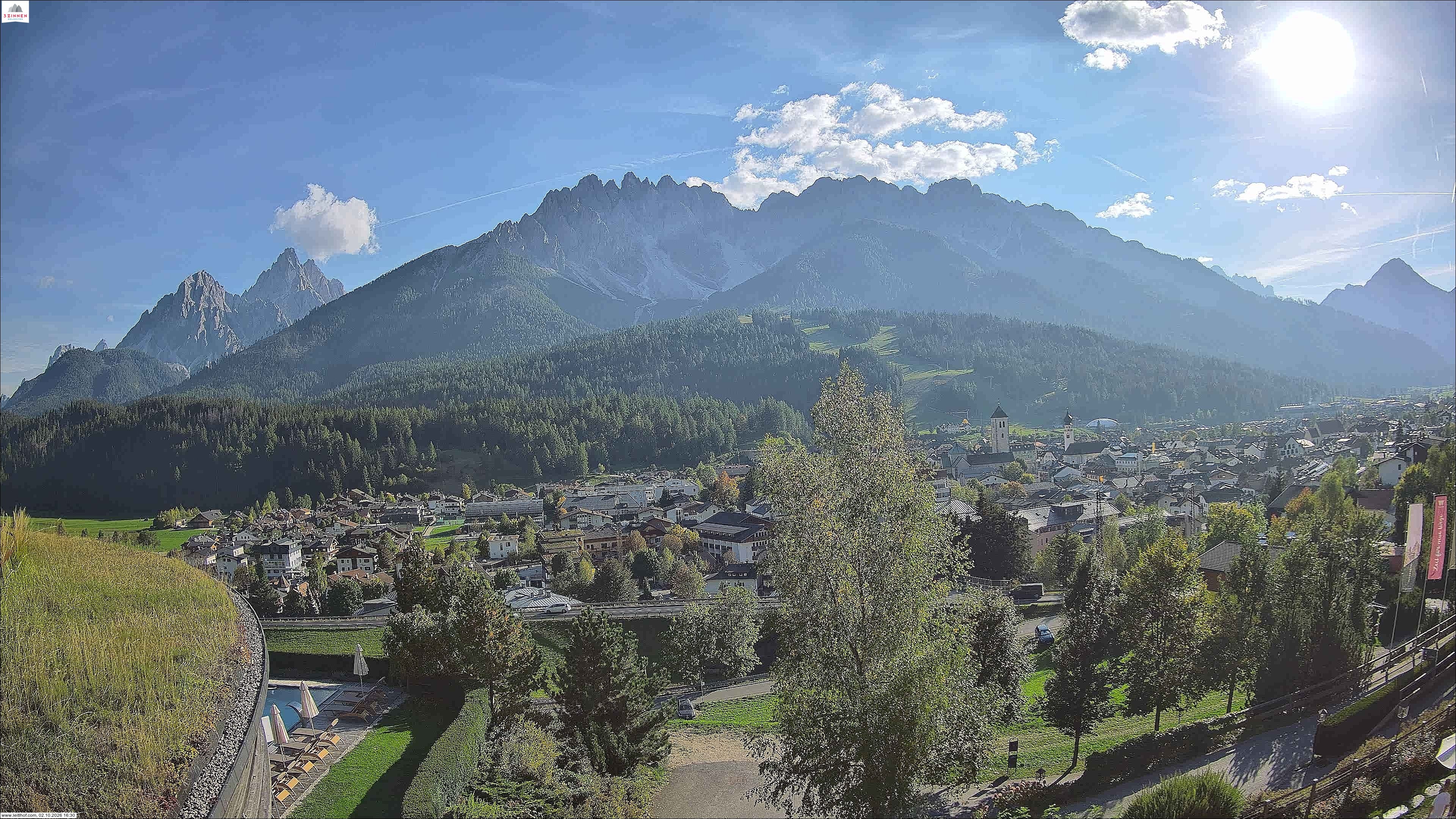 Archived image Webcam Innichen at Pustertal valley