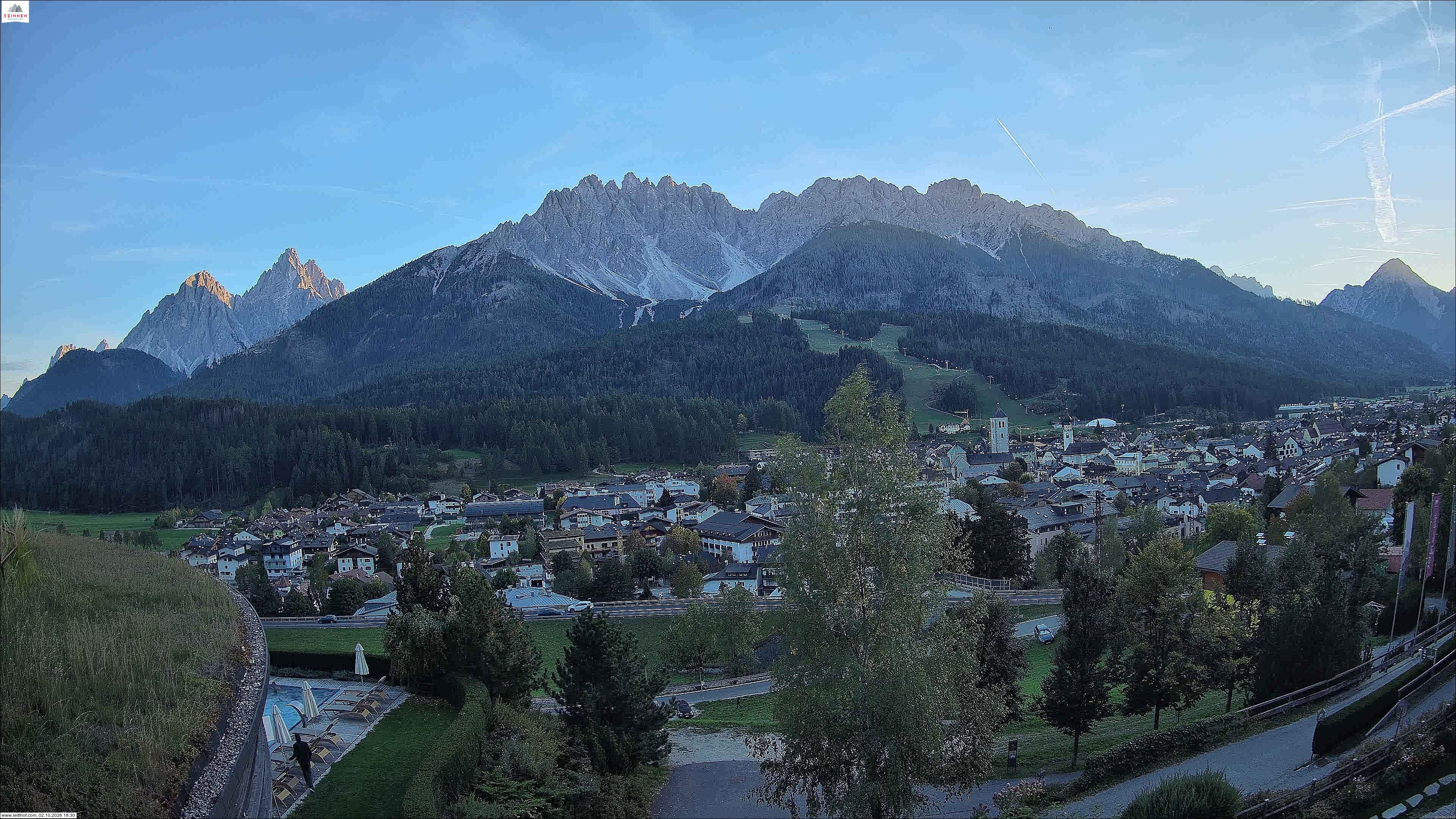 Archived image Webcam Innichen at Pustertal valley
