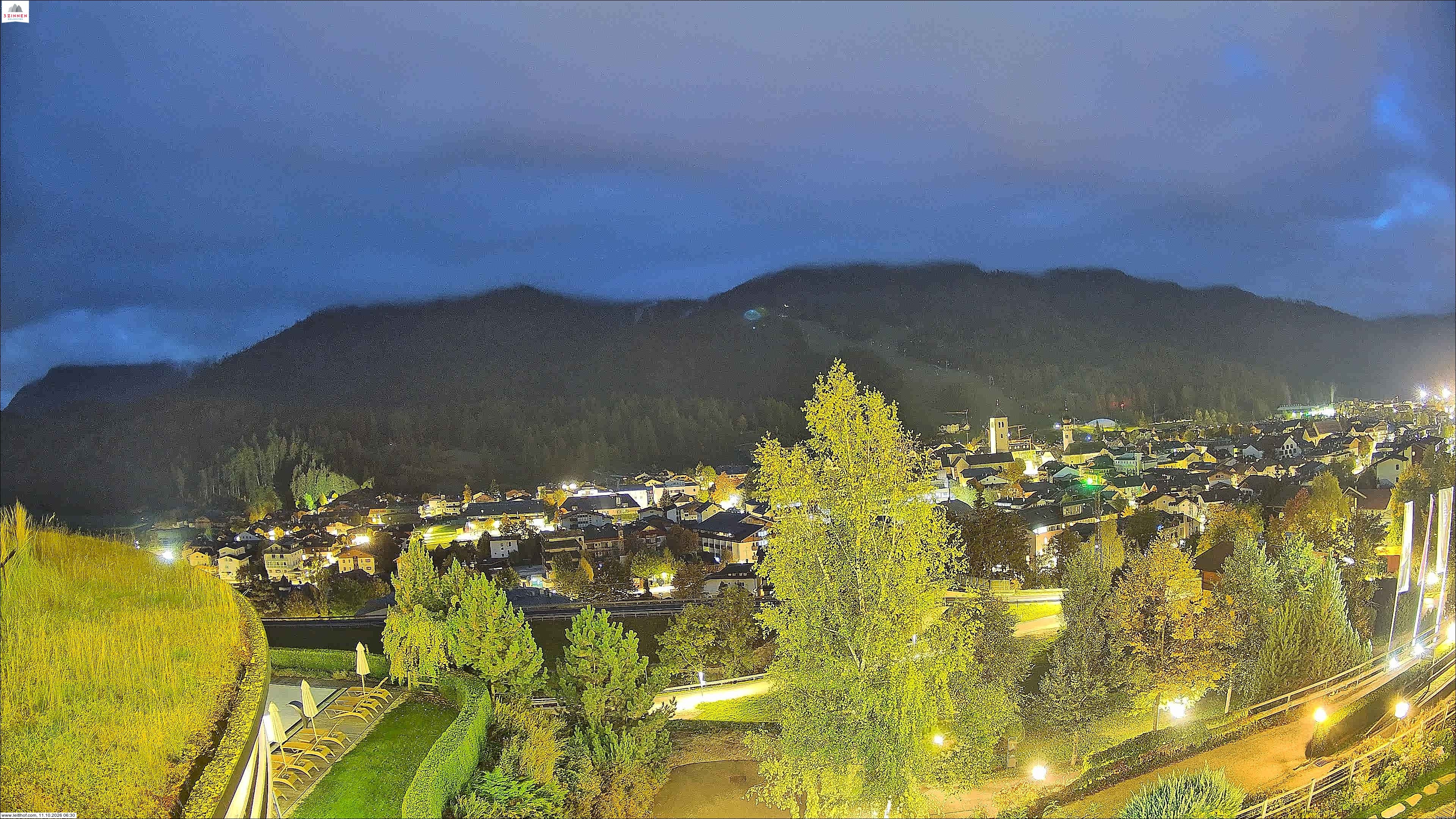 Archived image Webcam Innichen at Pustertal valley