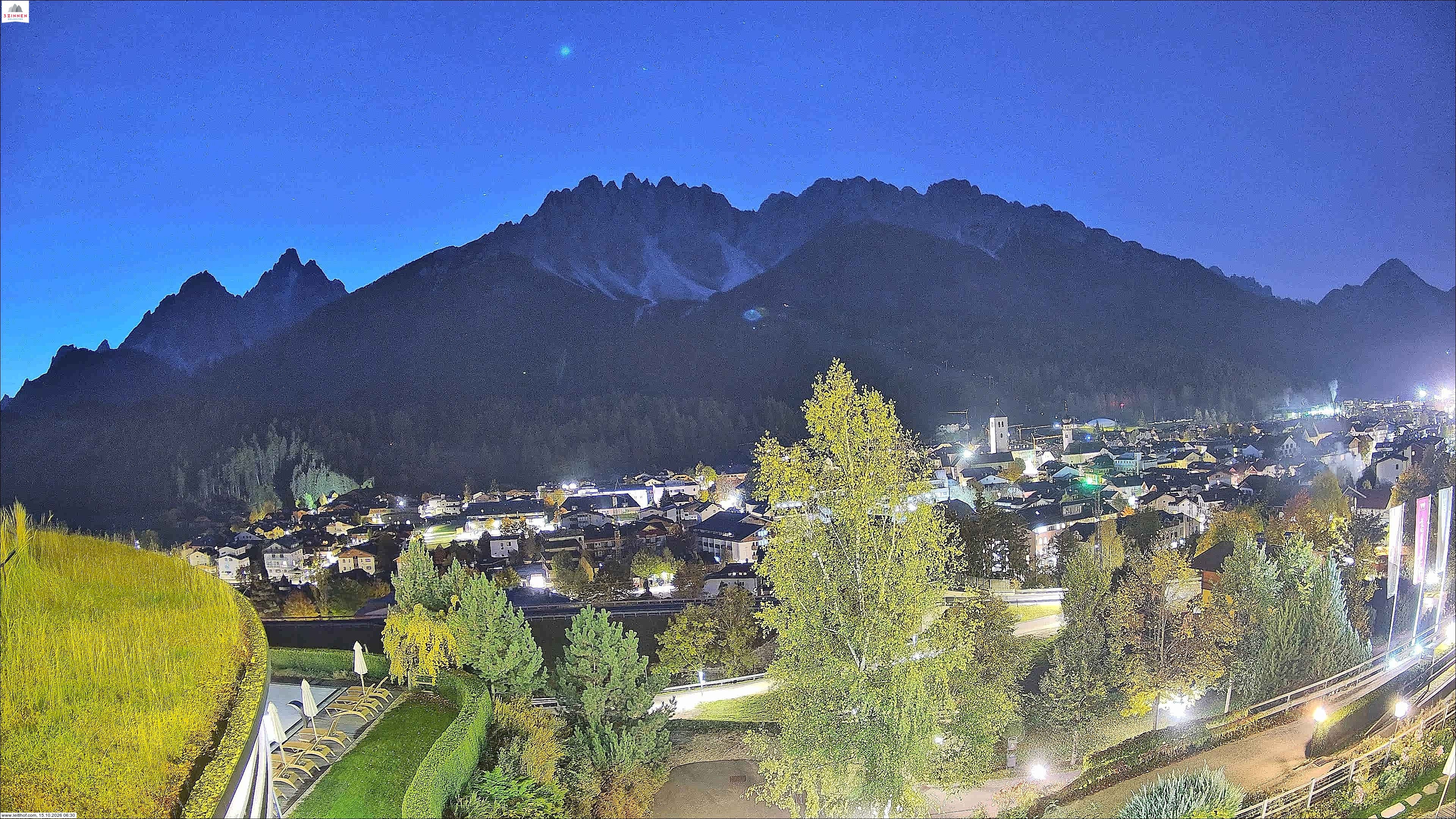 Archived image Webcam Innichen at Pustertal valley