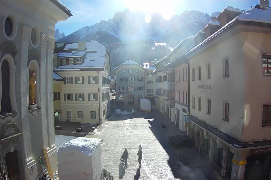 Archived image Webcam Village centre Innichen