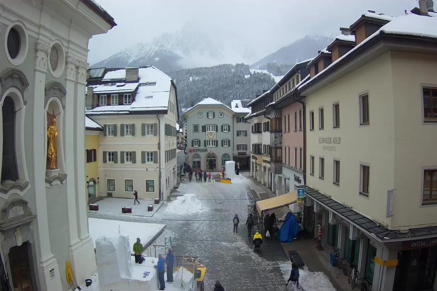 Archiv Foto Webcam Innichen - Ortszentrum