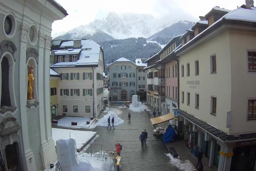 Archiv Foto Webcam Innichen - Ortszentrum