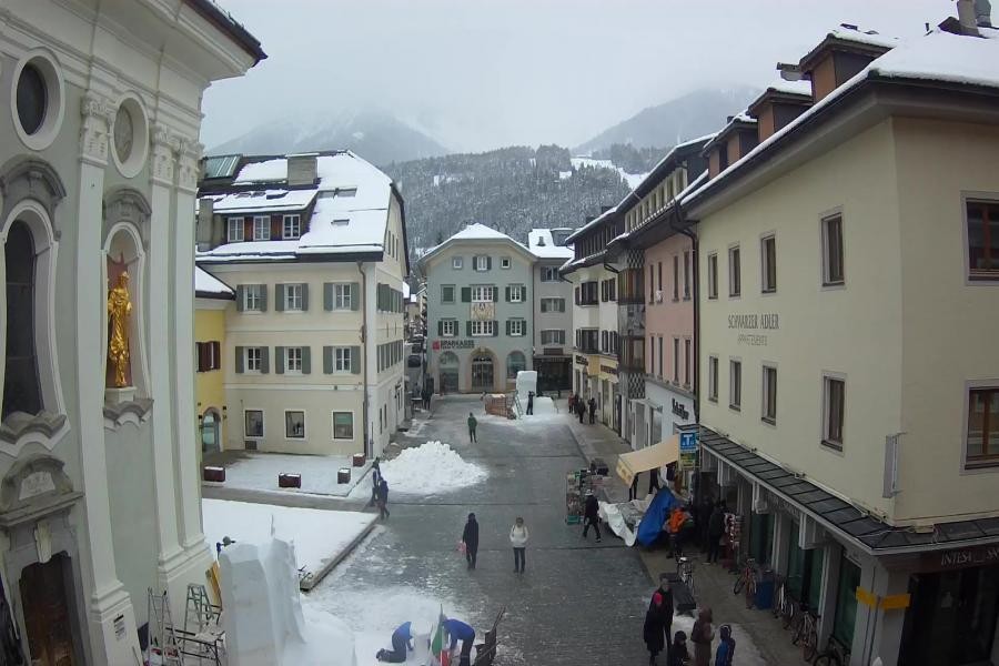 Archiv Foto Webcam Innichen - Ortszentrum