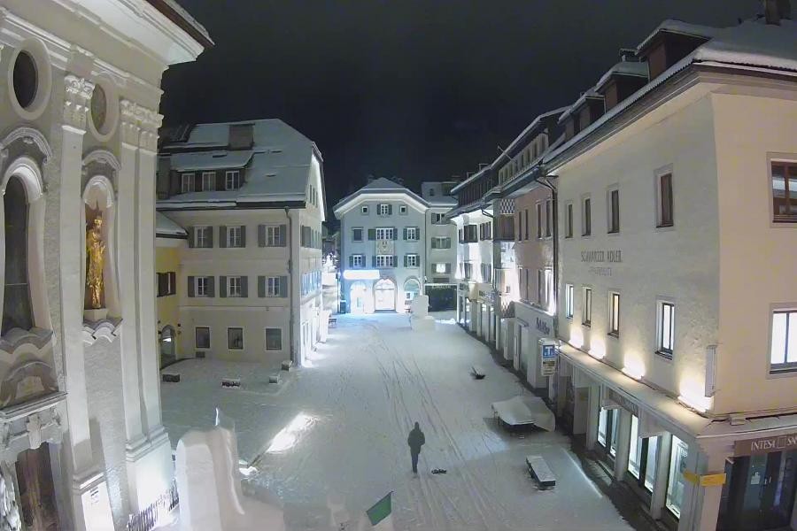 Archived image Webcam Village centre Innichen