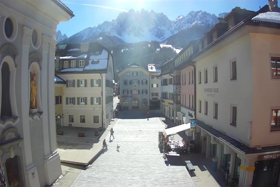 Archived image Webcam Village centre Innichen