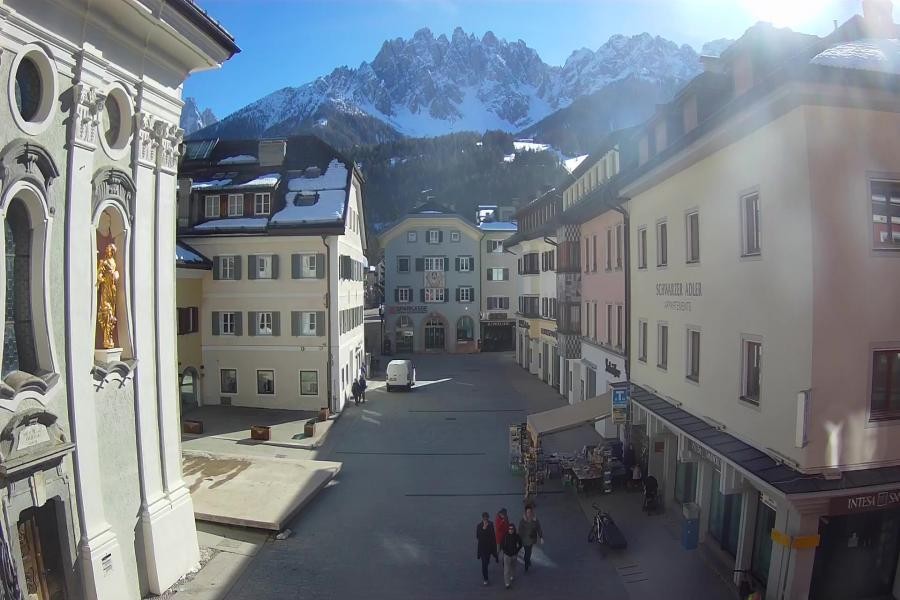 Archived image Webcam Village centre Innichen