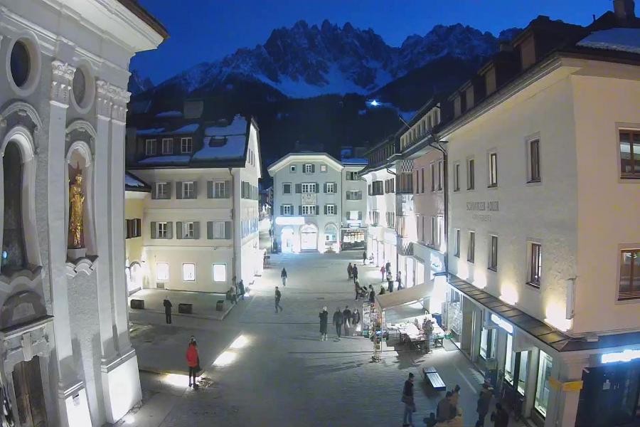 Archived image Webcam Village centre Innichen
