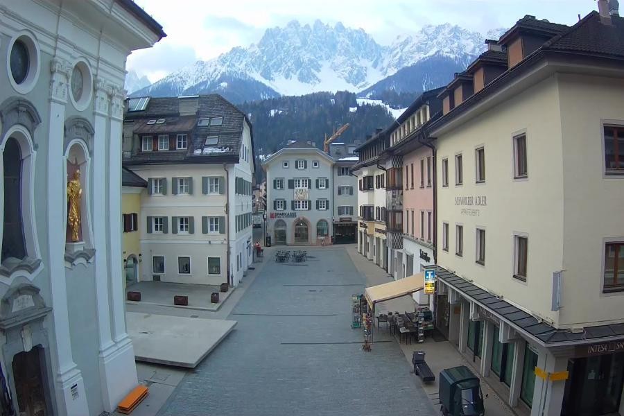 Archived image Webcam Village centre Innichen