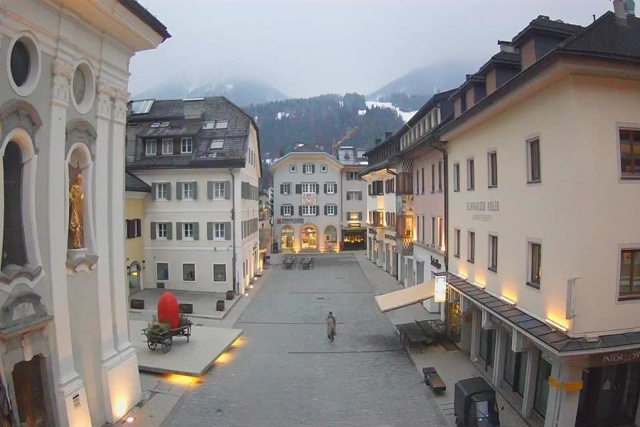 Archived image Webcam Village centre Innichen