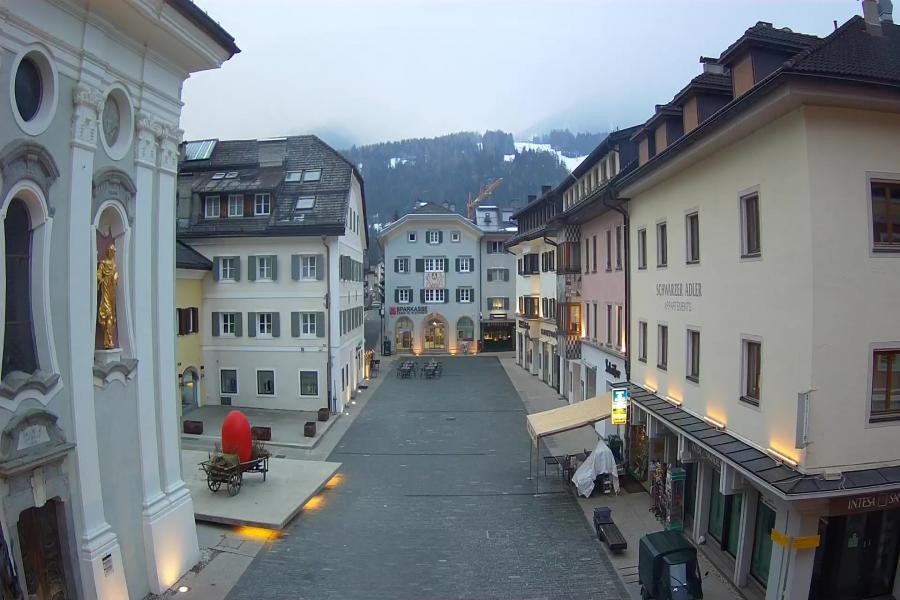 Archived image Webcam Village centre Innichen