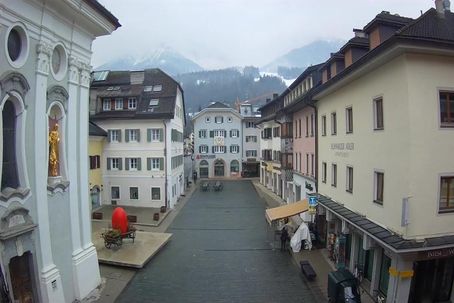 Archived image Webcam Village centre Innichen
