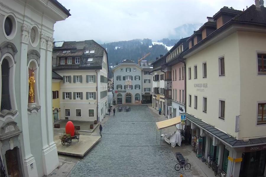 Archived image Webcam Village centre Innichen