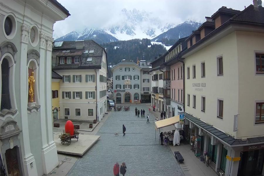 Archived image Webcam Village centre Innichen