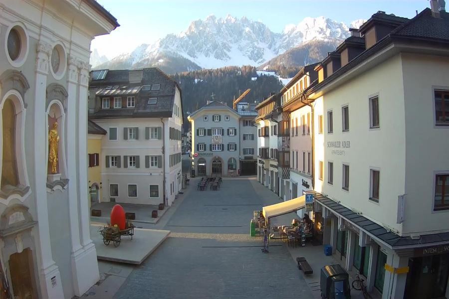 Archived image Webcam Village centre Innichen