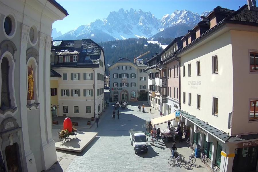 Archived image Webcam Village centre Innichen