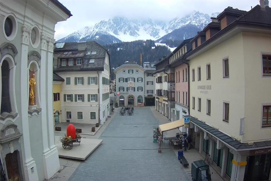 Archiv Foto Webcam Innichen - Ortszentrum