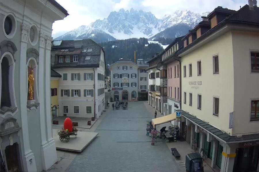 Archiv Foto Webcam Innichen - Ortszentrum