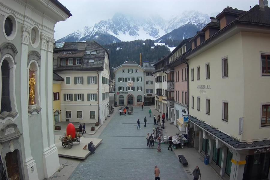 Archiv Foto Webcam Innichen - Ortszentrum