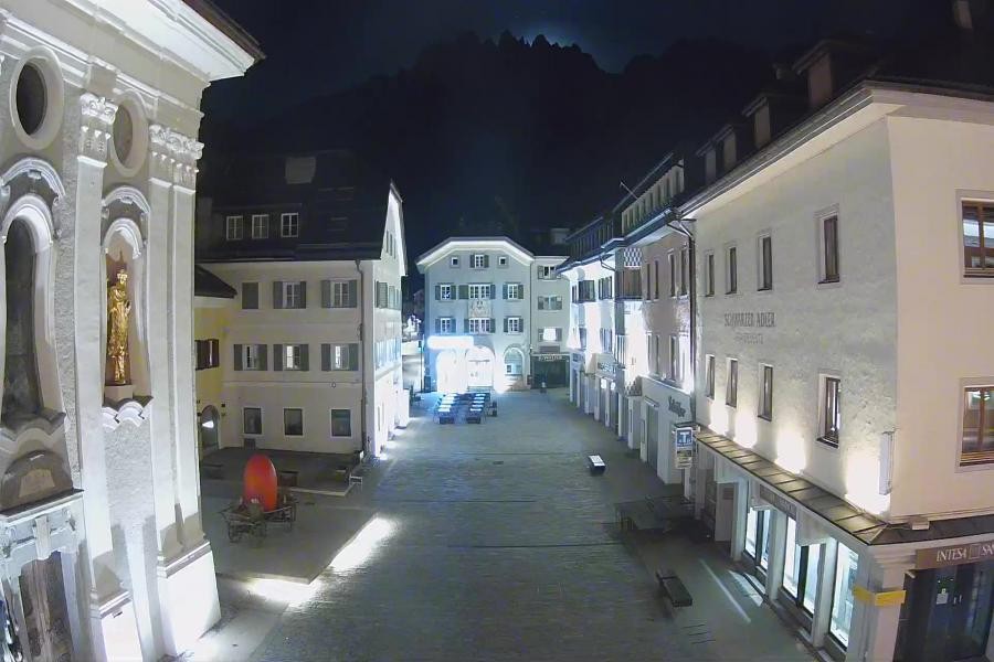 Archived image Webcam Village centre Innichen