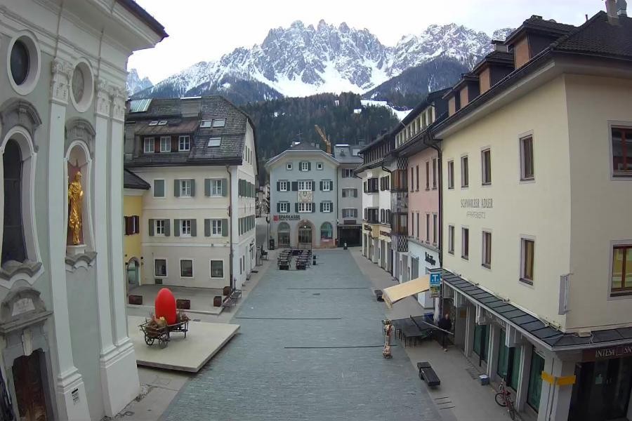 Archived image Webcam Village centre Innichen