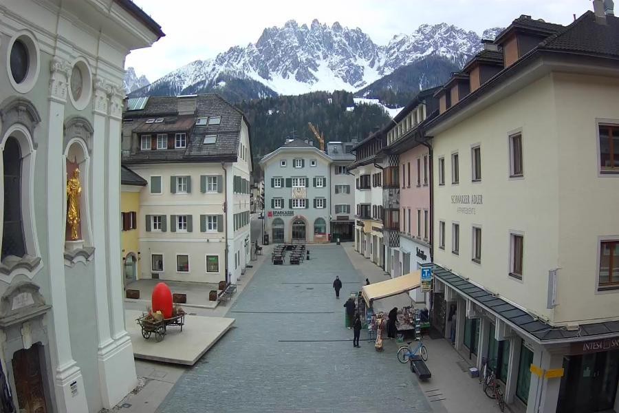 Archived image Webcam Village centre Innichen