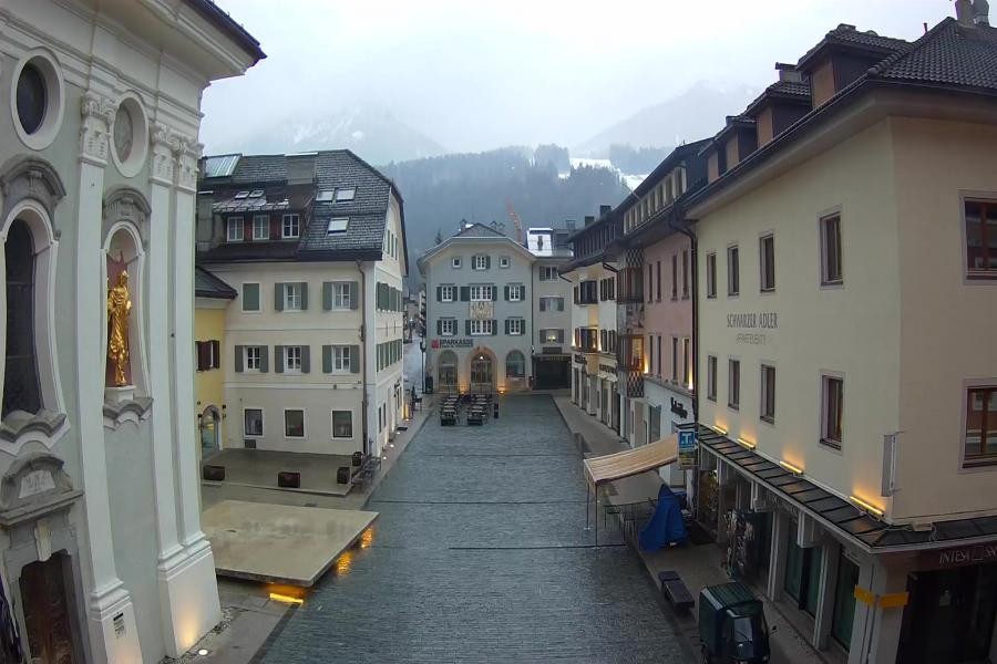 Archived image Webcam Village centre Innichen