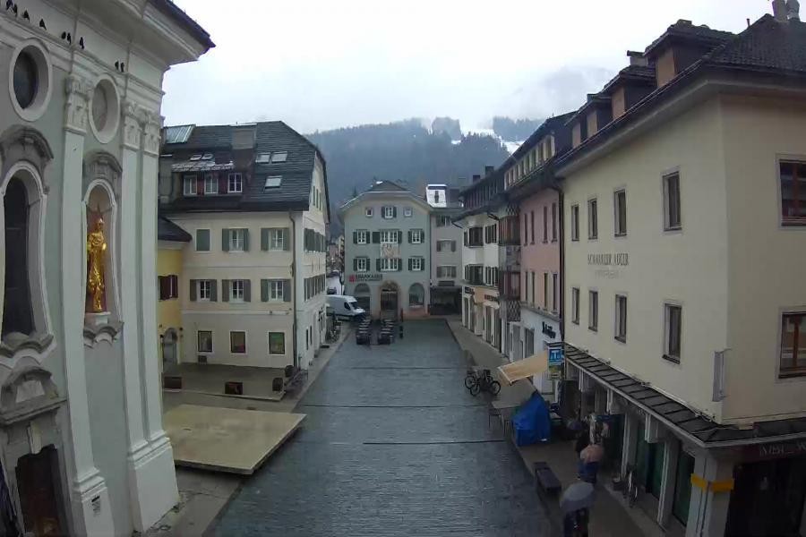 Archived image Webcam Village centre Innichen