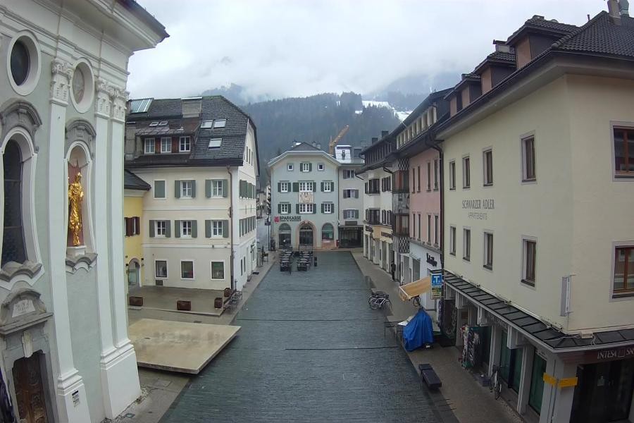 Archived image Webcam Village centre Innichen