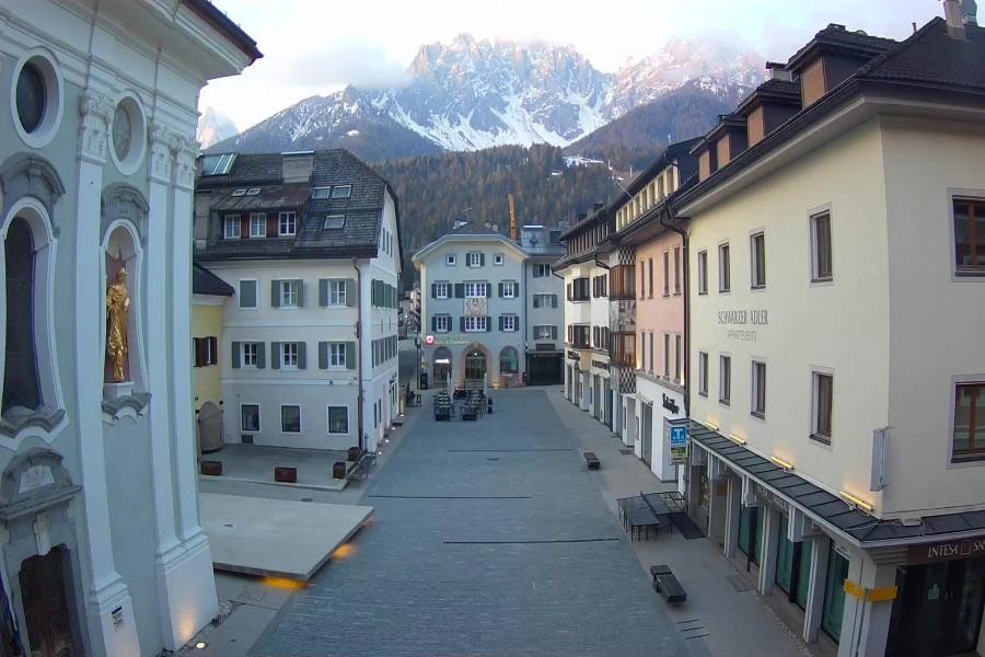 Archiv Foto Webcam Innichen - Ortszentrum