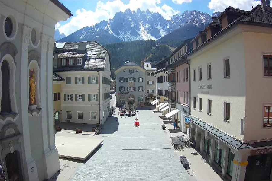 Archived image Webcam Village centre Innichen