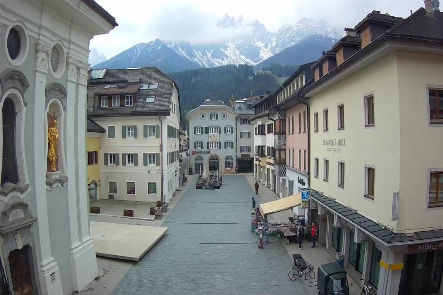Archived image Webcam Village centre Innichen