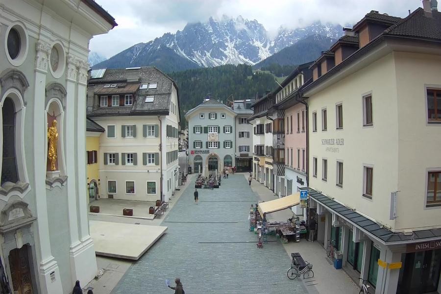 Archived image Webcam Village centre Innichen