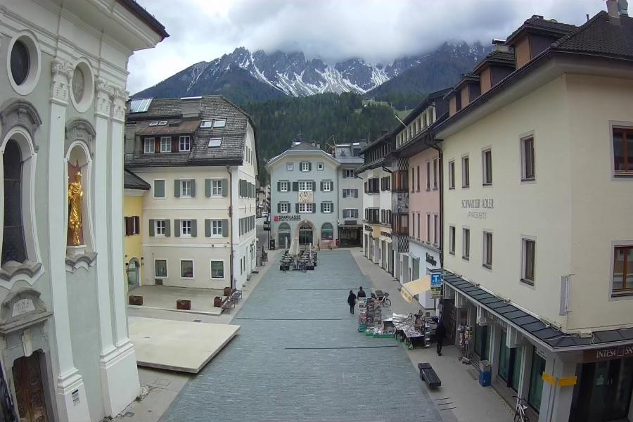 Archived image Webcam Village centre Innichen