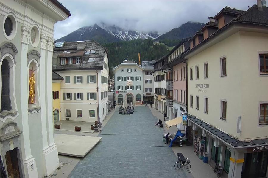 Archived image Webcam Village centre Innichen