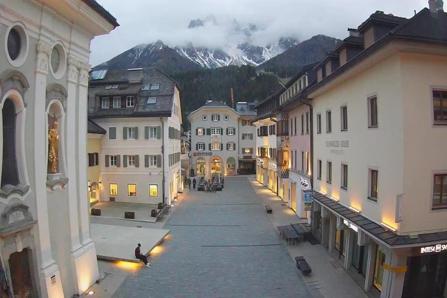 Archived image Webcam Village centre Innichen
