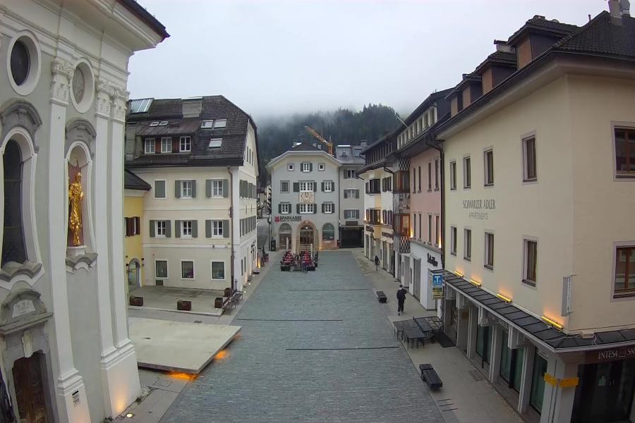 Archived image Webcam Village centre Innichen