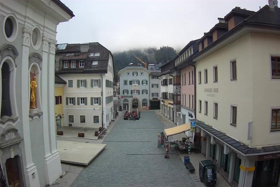 Archived image Webcam Village centre Innichen