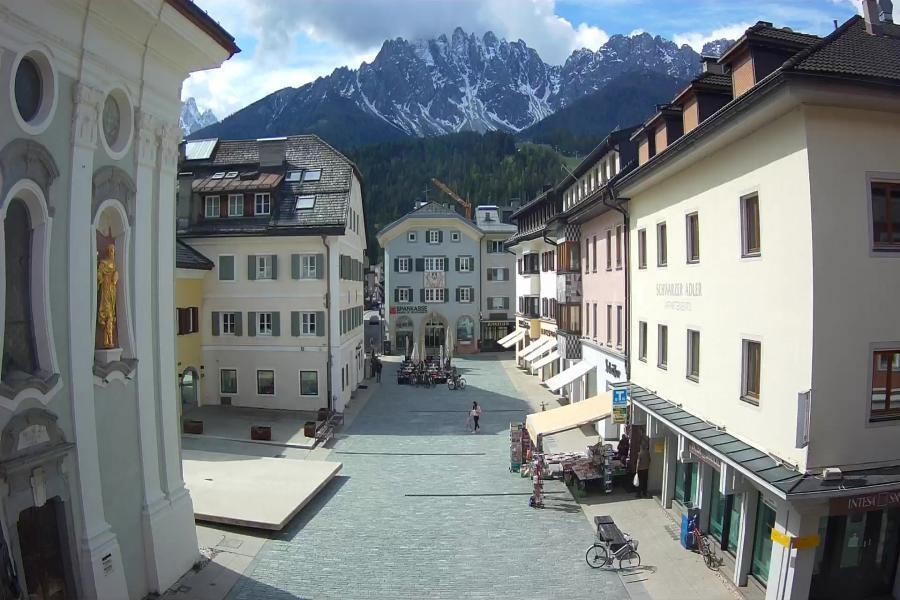 Archived image Webcam Village centre Innichen