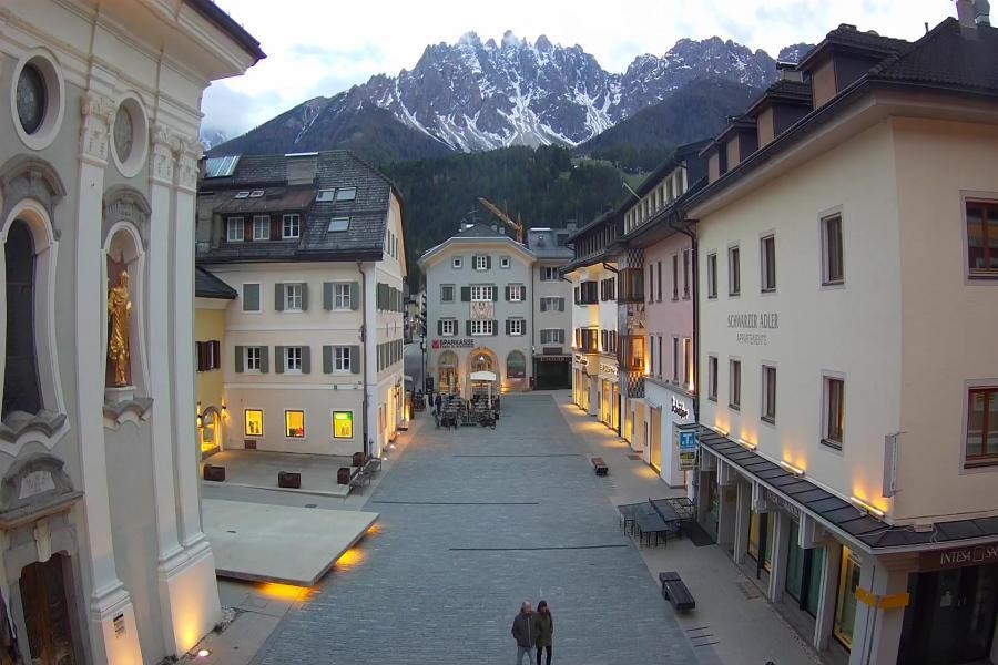 Archived image Webcam Village centre Innichen