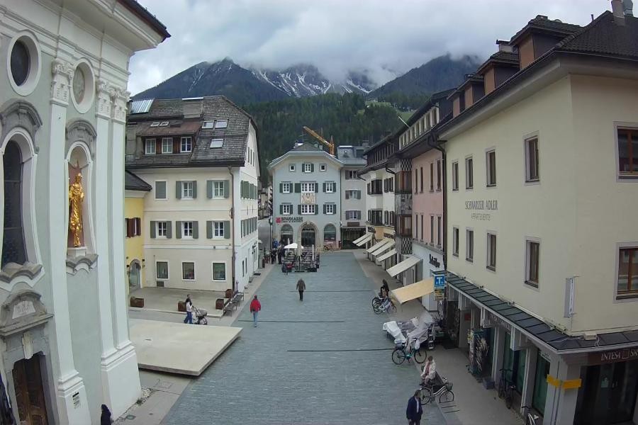 Archiv Foto Webcam Innichen - Ortszentrum
